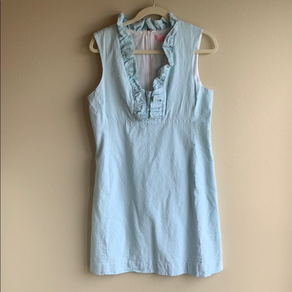 Lilly Pulitzer seersucker dress